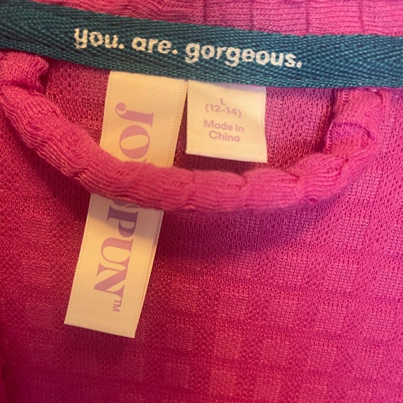 Joyspun NWT Vibrant Pink Wrap-Style Robe with Shawl Collar Large - Picture 2 of 4